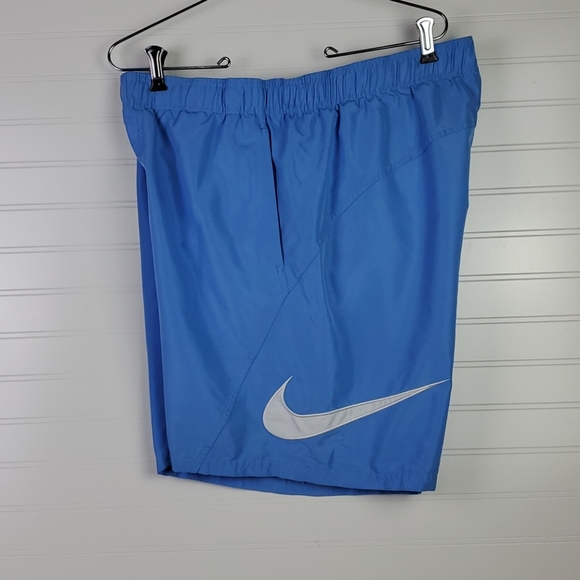 Nike Other - Nike Men's Vintage Blue Swoosh swim suit L